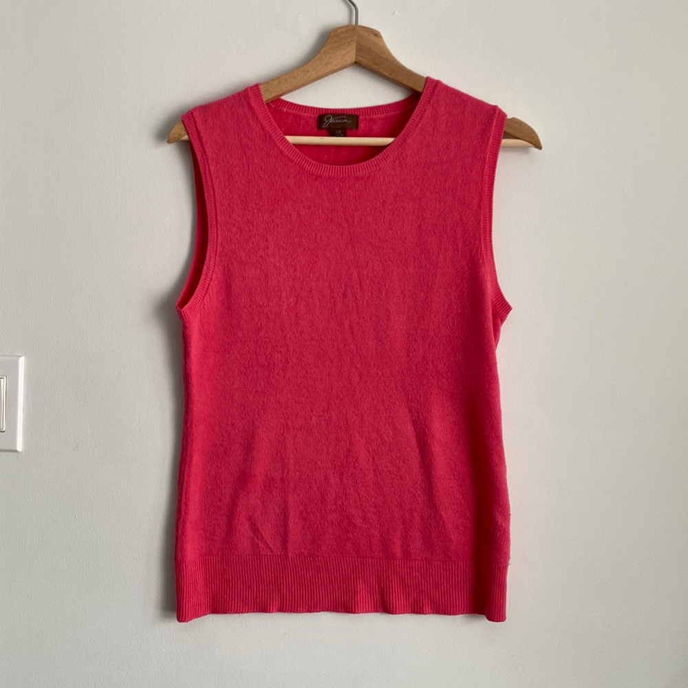 Pink Jessica sweater vest tank top
